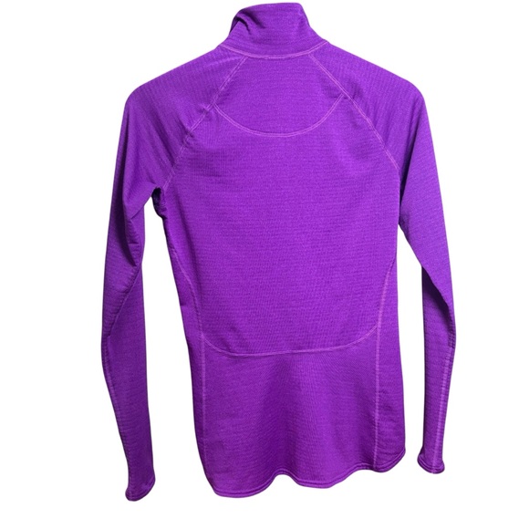 Patagonia Purple Women's Small Half-Zip Performance Top - Picture 3 of 4
